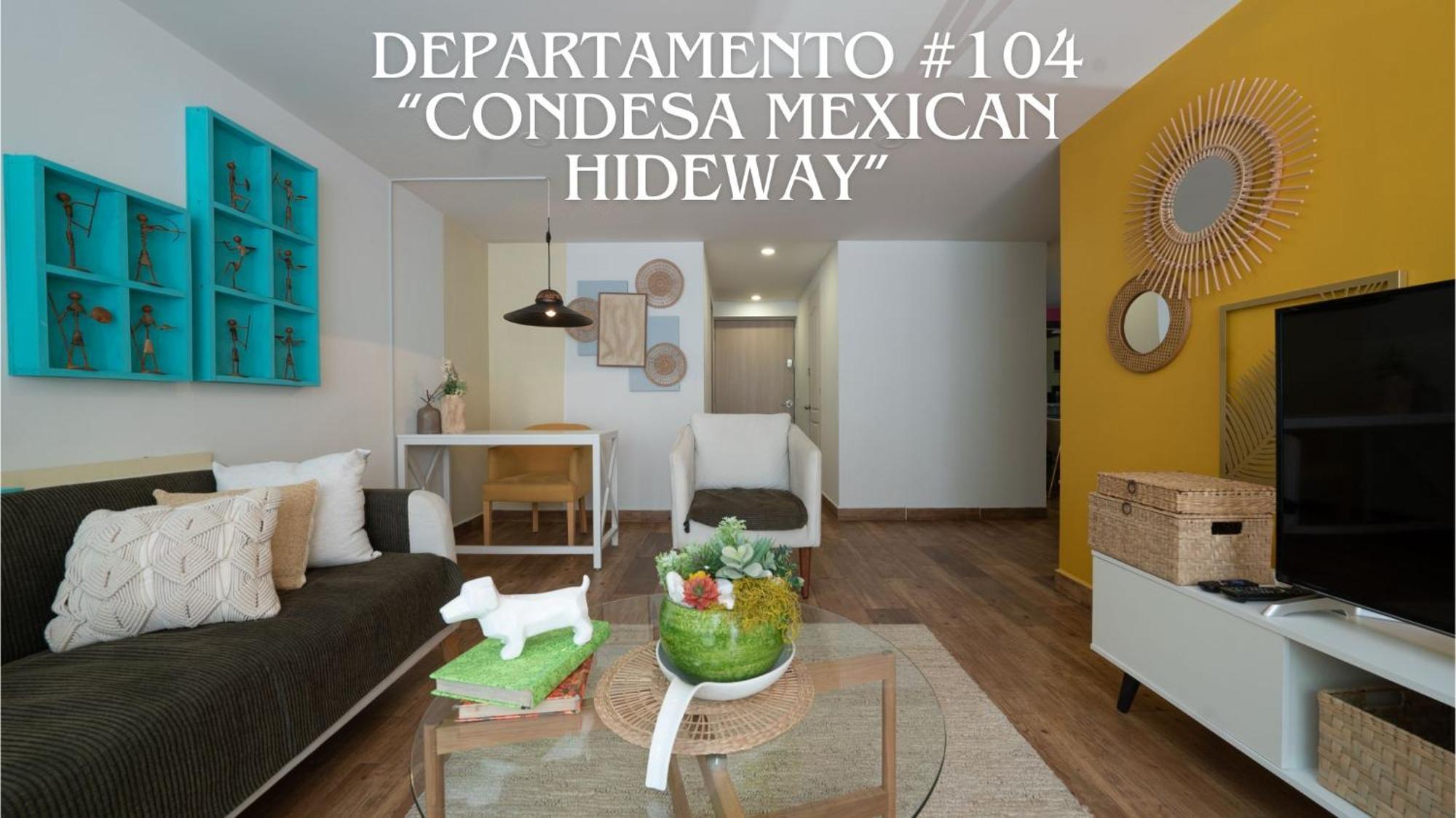 Corazon De Condesa 3 Departamentos - 200Mbps Wifi, Roof, Gym Lejlighedshotel Mexico City Eksteriør billede